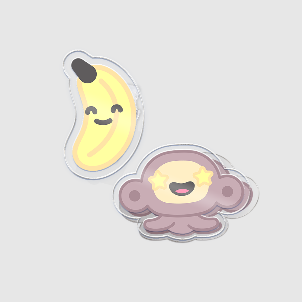투명 아크릴 클립(2type)